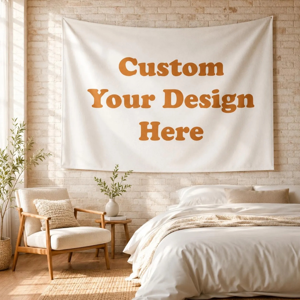 Home Textiles Fabric - A Personalized Custom Tapestry—Unique Home Decor