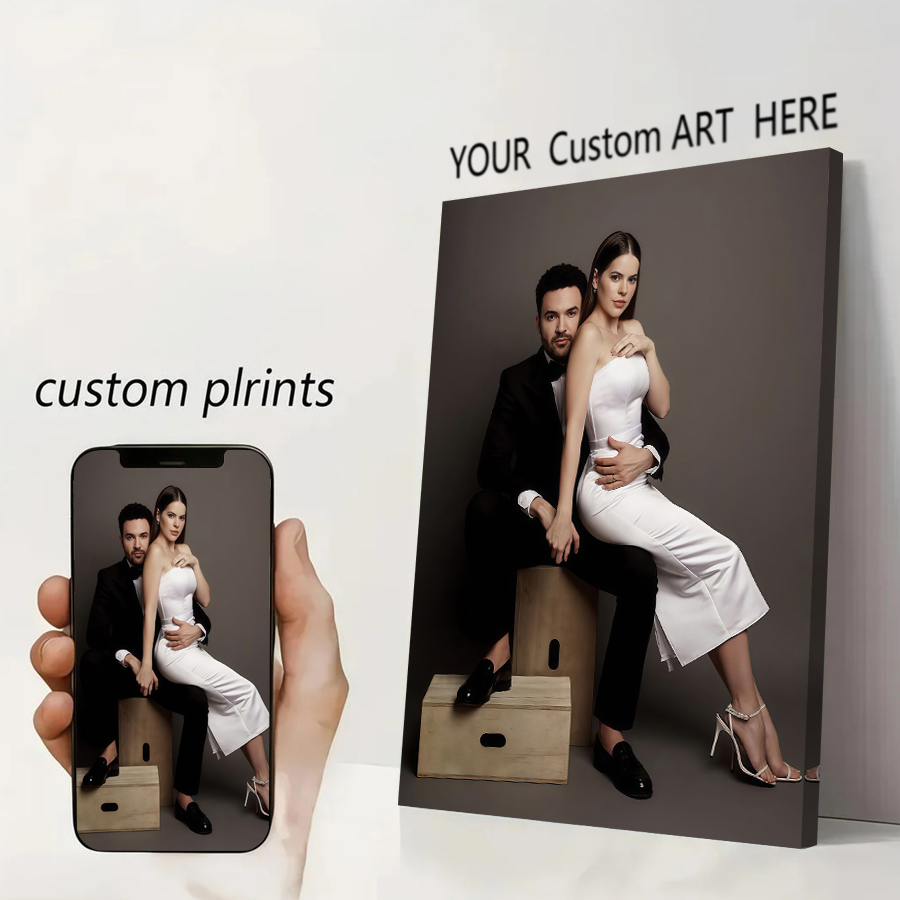 Home Textiles Fabric - Custom Print Canvas Poster Anime Game