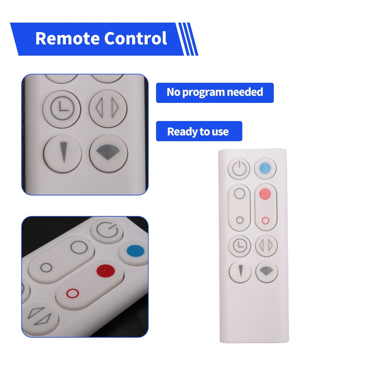 Dyson Fan Pure Cool - T73C! Replacement Remote Control for Dyson
