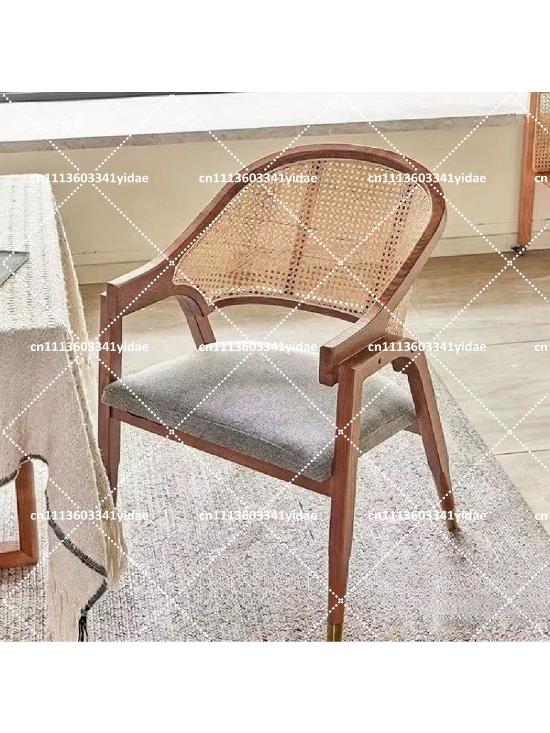 Solid Wood Dining Chair with R - Home Textiles Fabric 评论和价格