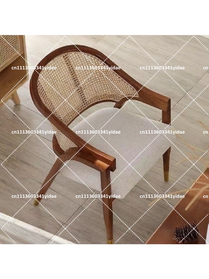 Solid Wood Dining Chair with R - Home Textiles Fabric 评论和价格