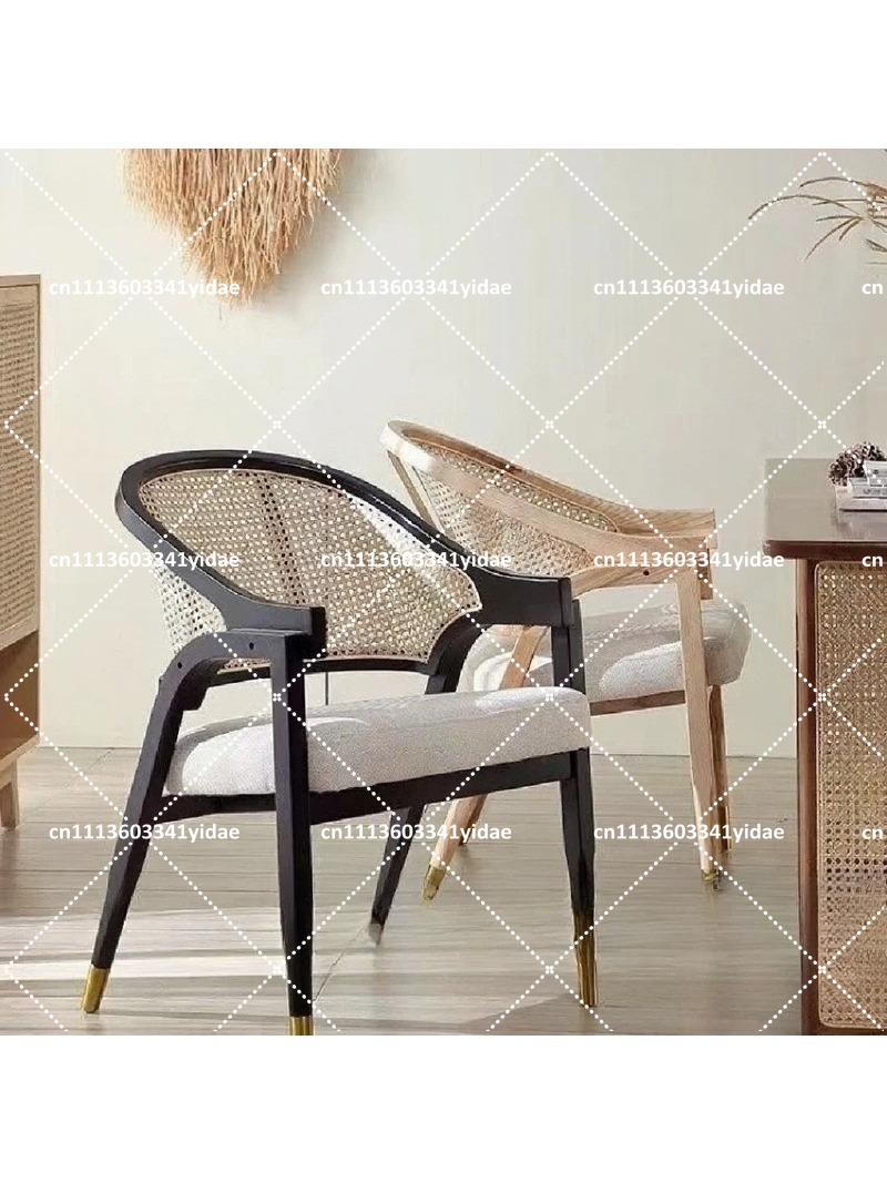 Solid Wood Dining Chair with R - Home Textiles Fabric 评论和价格