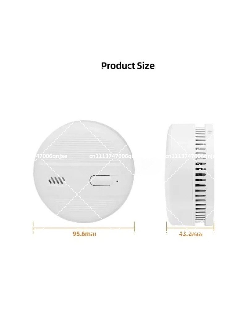 Wireless Photoelectric Smoke D - Home Textiles Fabric 评论和价格