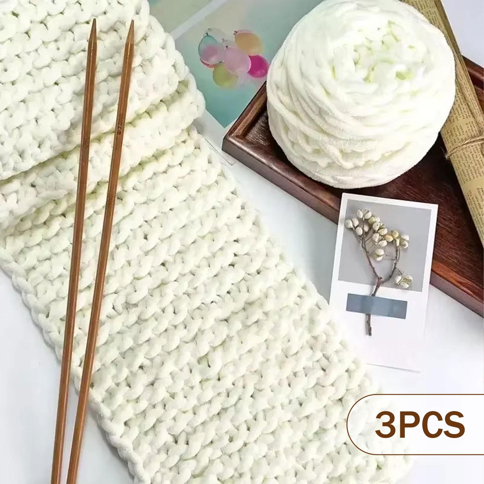 Super Bulky Chunky Yarn Polyes - Throw Blanket Chunky Knit 评论和价格