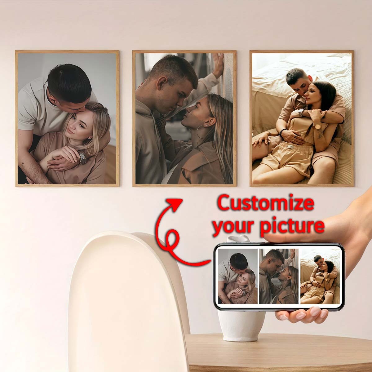 Triptych - 2D Custom Photo Woo - Home Textiles Fabric 评论和价格