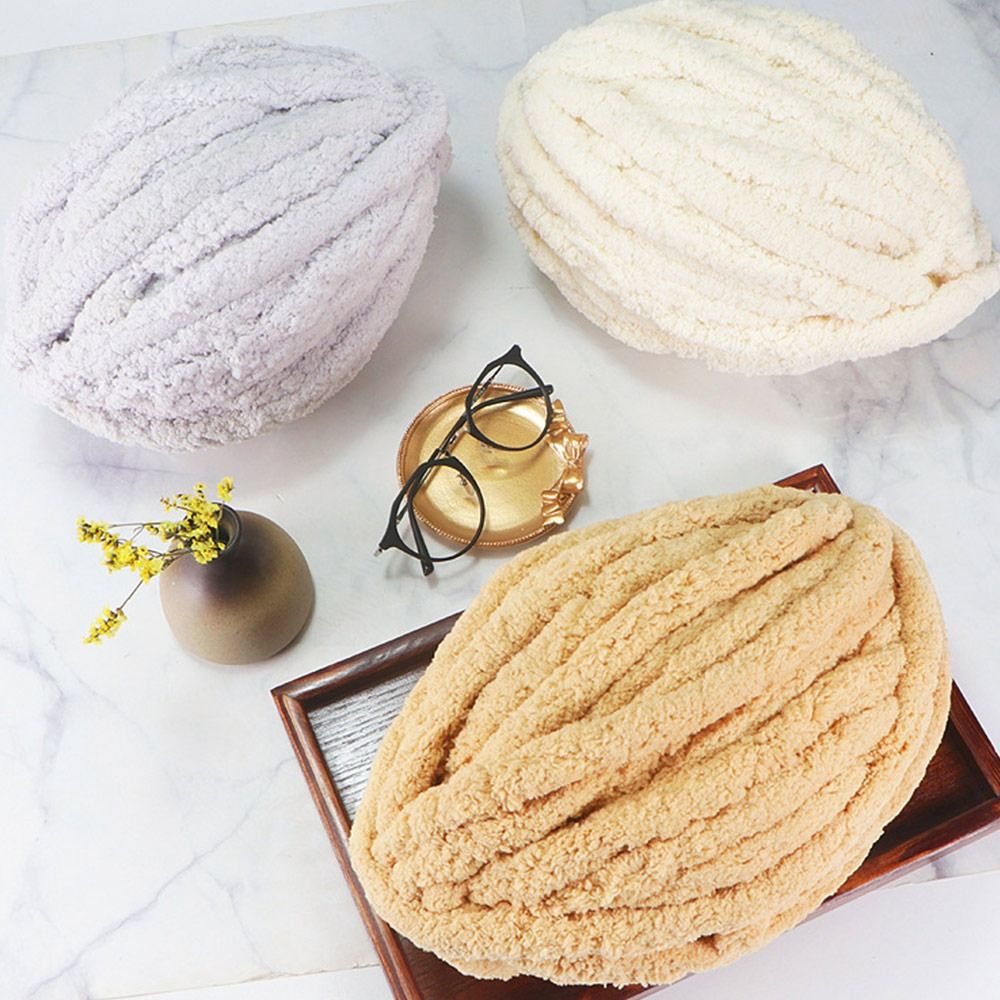 250g/Ball Multicolor Chenille  - Throw Blanket Chunky Knit 评论和价格