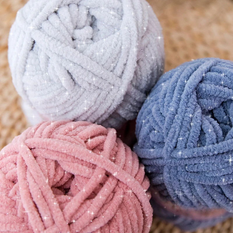 4.5mm 59M Chunky Knitting Yarn - Throw Blanket Chunky Knit 评论和价格