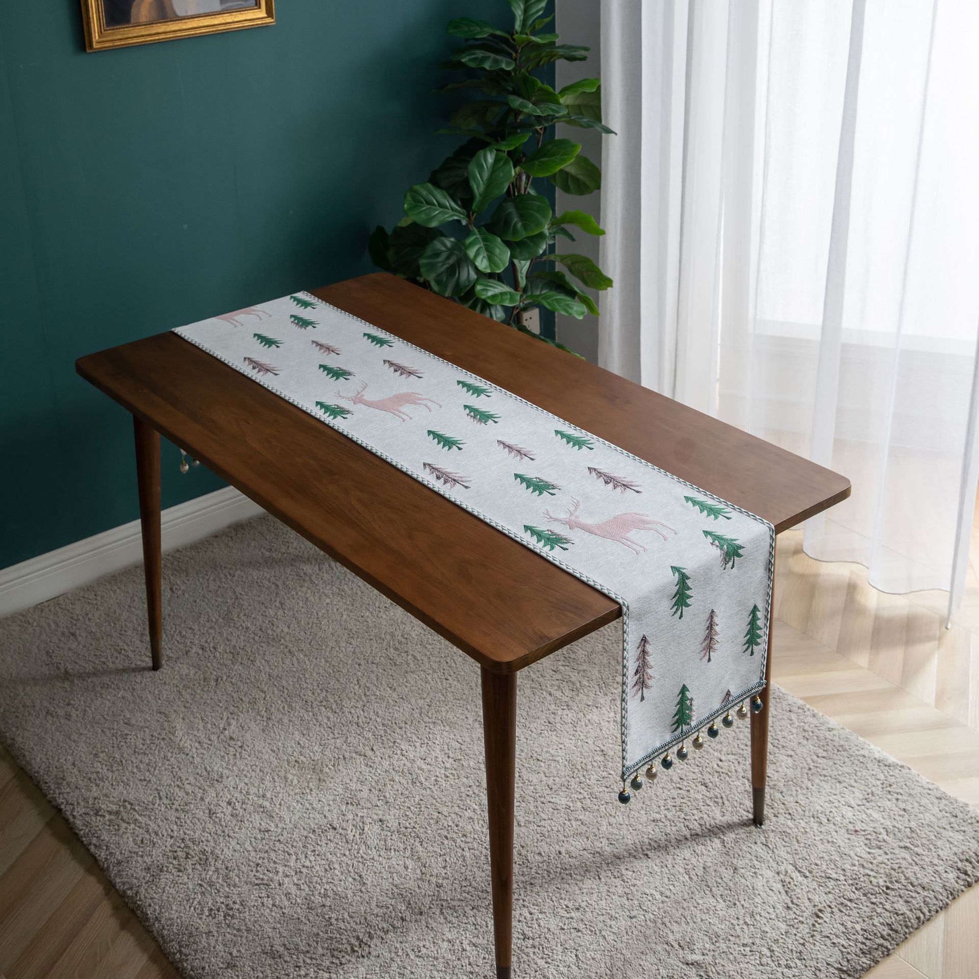Jacquard Table Runner Tableclo - Home Textiles News 评论和价格