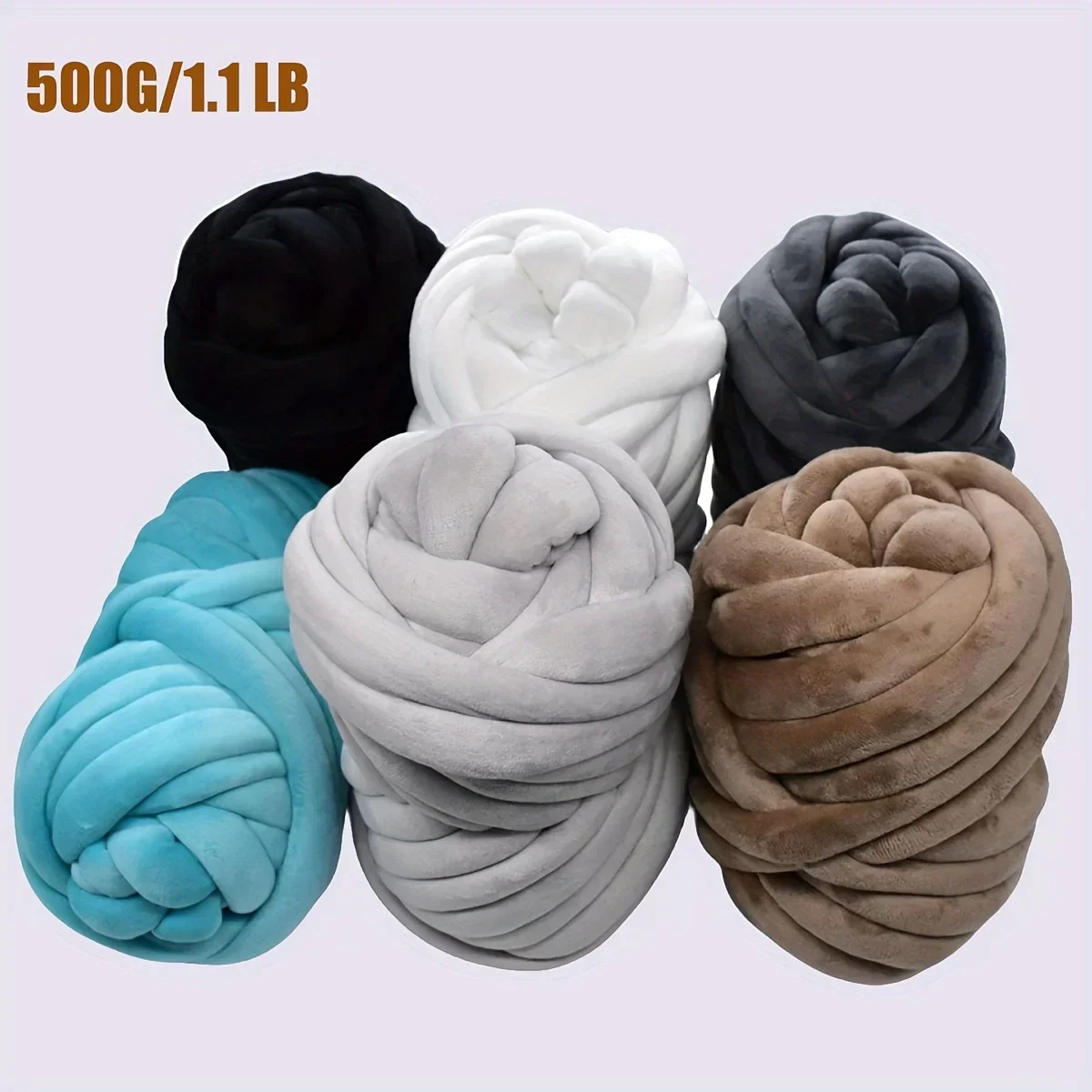 1pc Giant Soft Chunky Yarn - V - Throw Blanket Chunky Knit 评论和价格