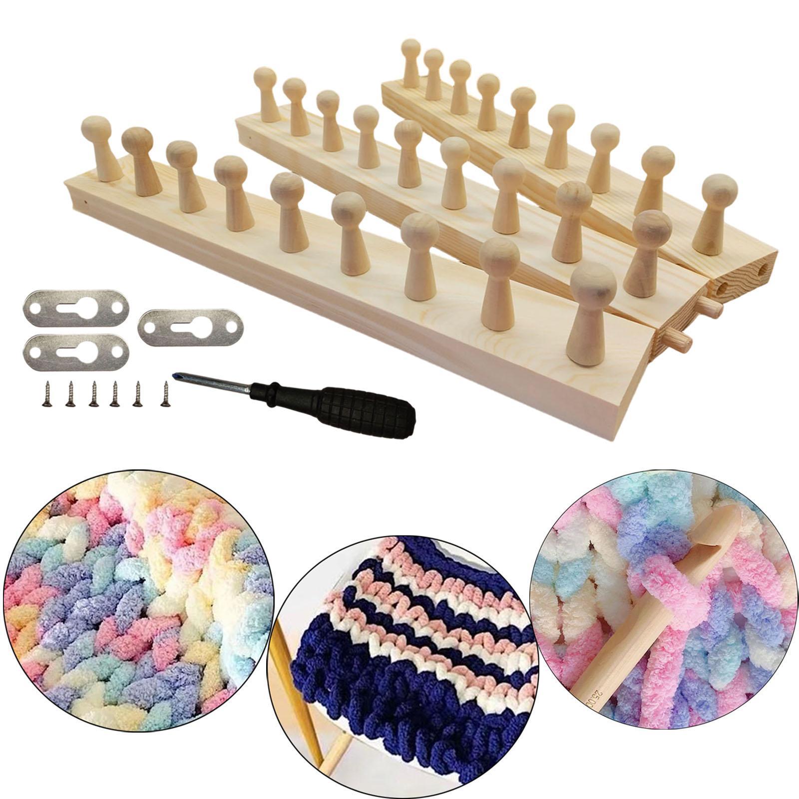 Adjustable Blanket Knitting Lo - Throw Blanket Chunky Knit 评论和价格